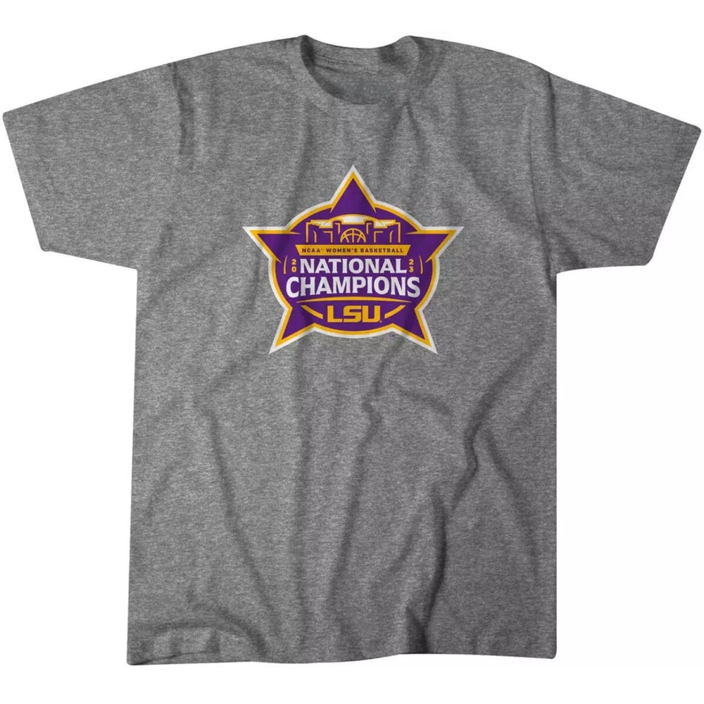 LSU 2023 womens basketball national championship logo 5xl shirt